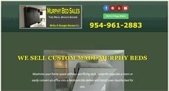 Desktop Screenshot of murphybedsales.com